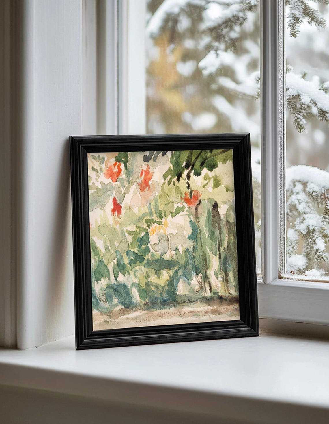 Vintage Garden Botanical Cottage Core Art Print - Image 2