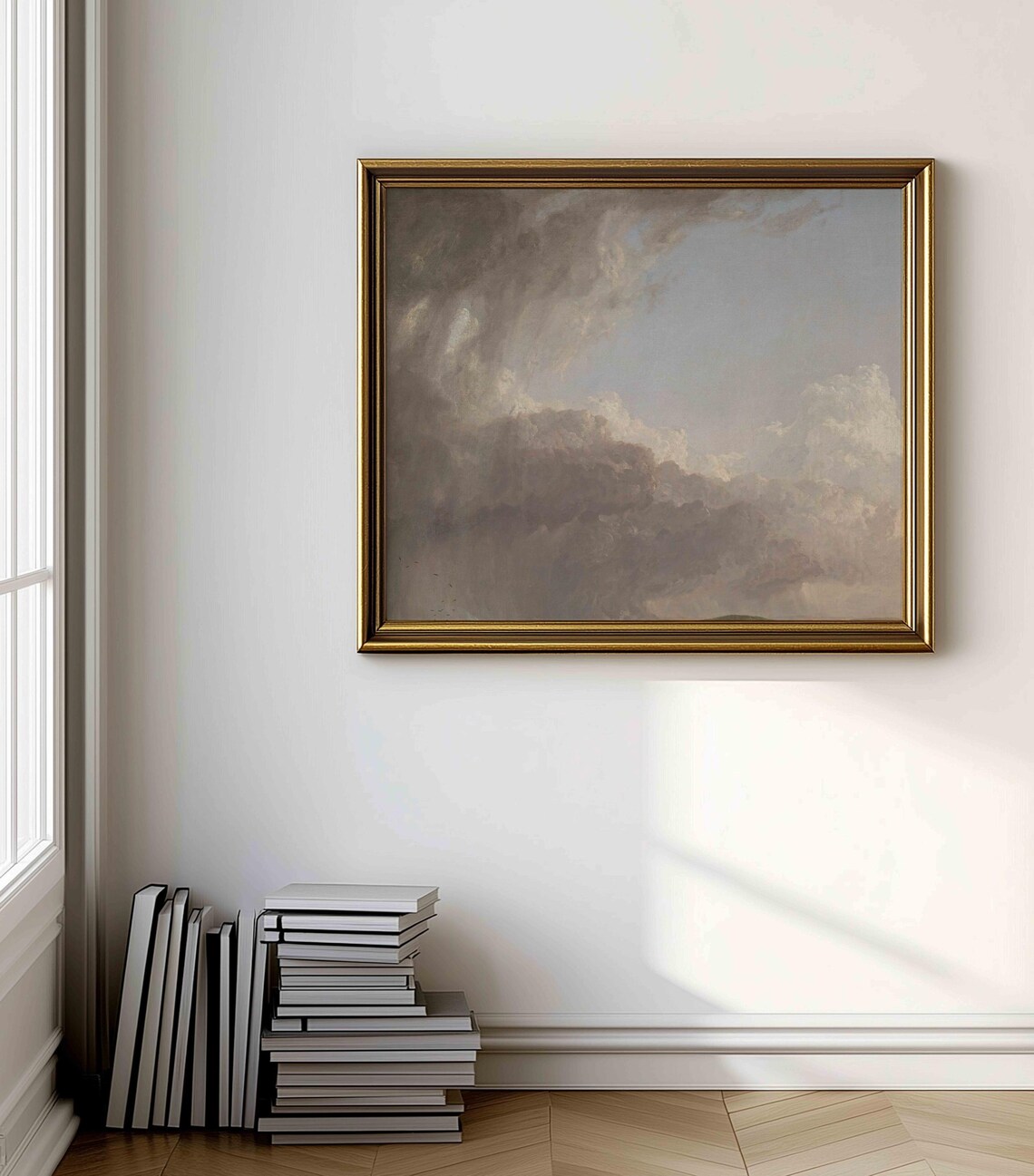 Romantic Cloudscape, Vintage Dreamy Decor - Image 3