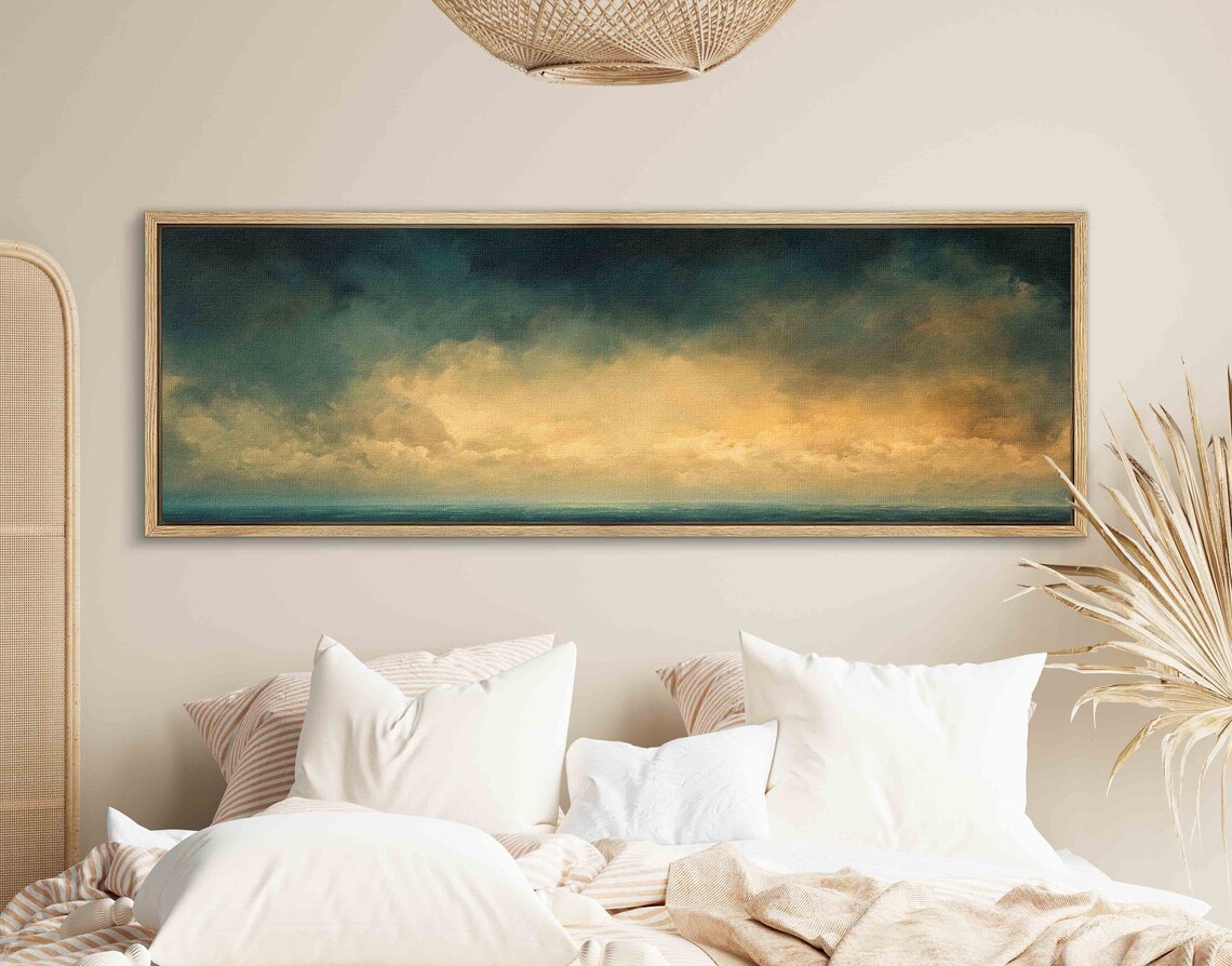 Moody Seascape Art Print, Modern Wall Decor - Image 2