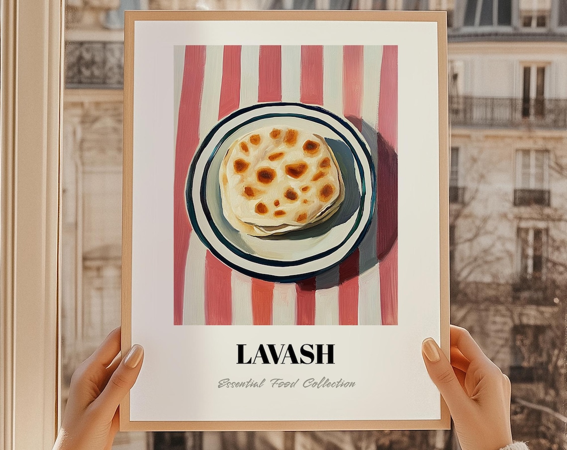 Lavash Armenian Cuisine Middle East Art Print