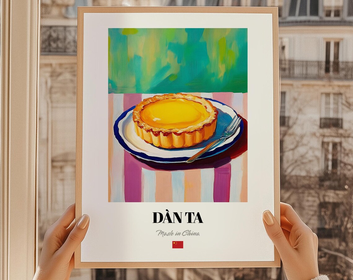 Dn T Minimalist Poster Chinese Kitchen Print Dessert Wall Painting Cuisine