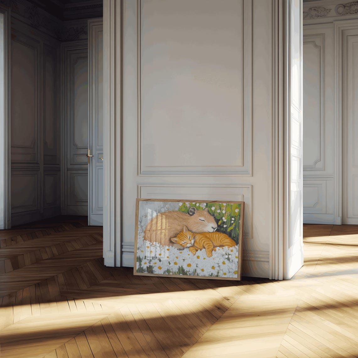 Digital Art Buying Guide Gallery Wall Tips Cherub Gallery Poster - Image 4