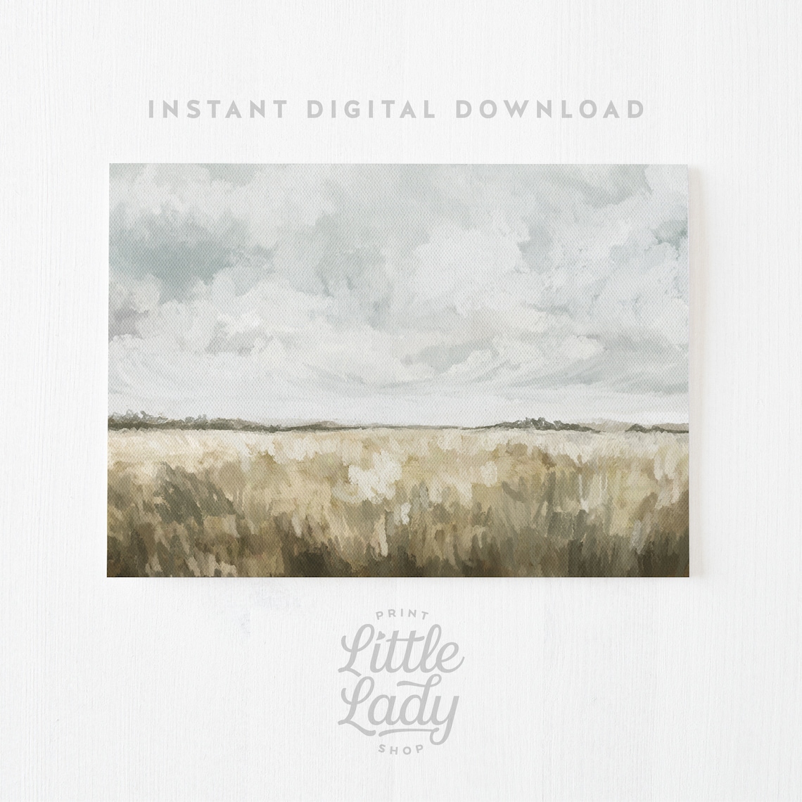 Country Landscape Print, Vintage Autumn Farmhouse Decor - Image 4
