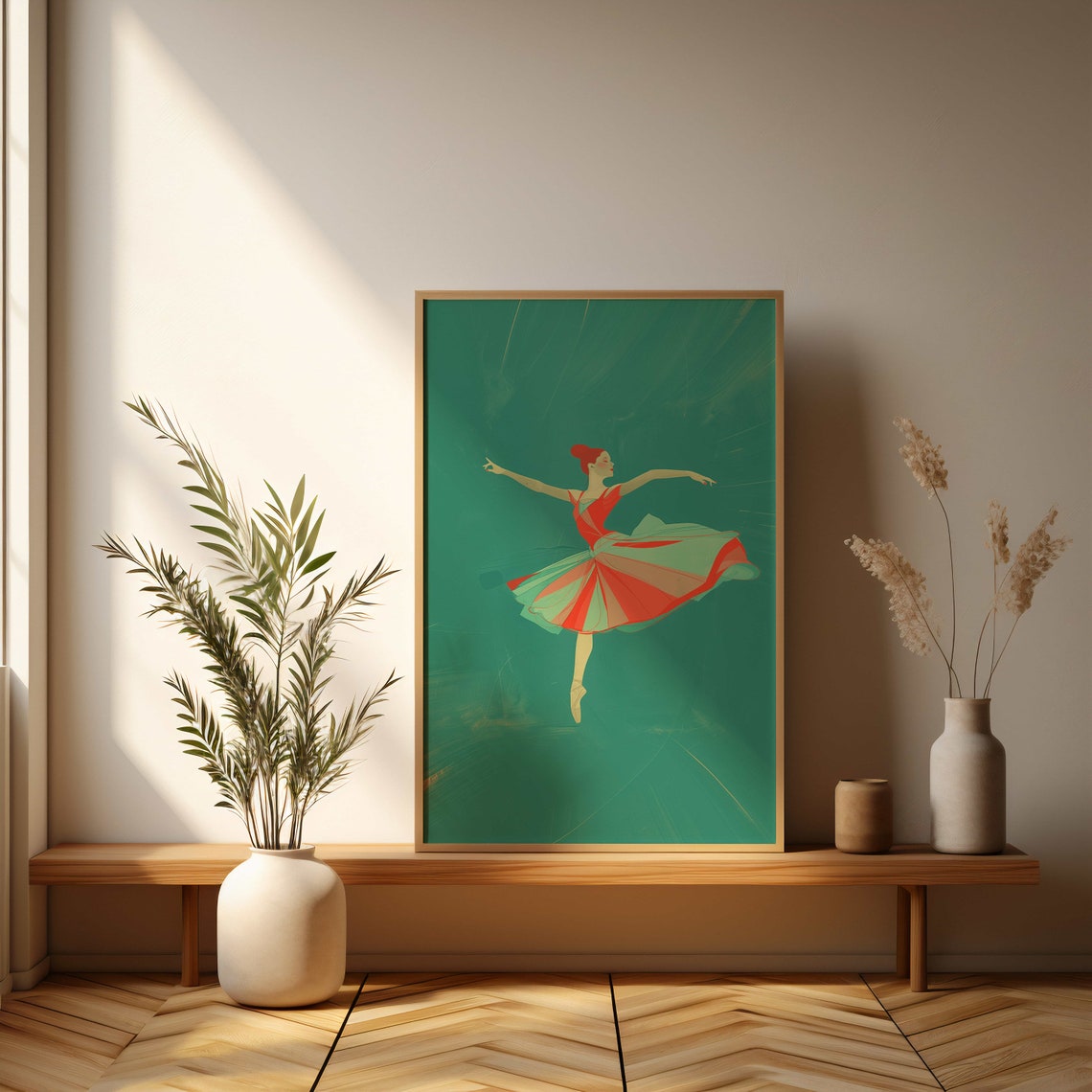 Elegant Ballerina Art Print Modern Dance Poster For Stylish Home Decor - Image 3