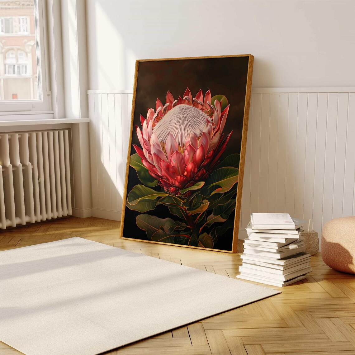 Protea Flower Botanical Art Print, Home Wall Decor - Image 5
