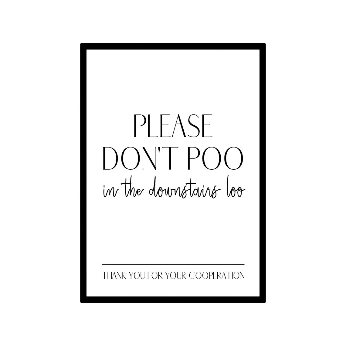 Its All Shits and Giggles Until Someone Giggles Funny Toilet Poster - Image 3