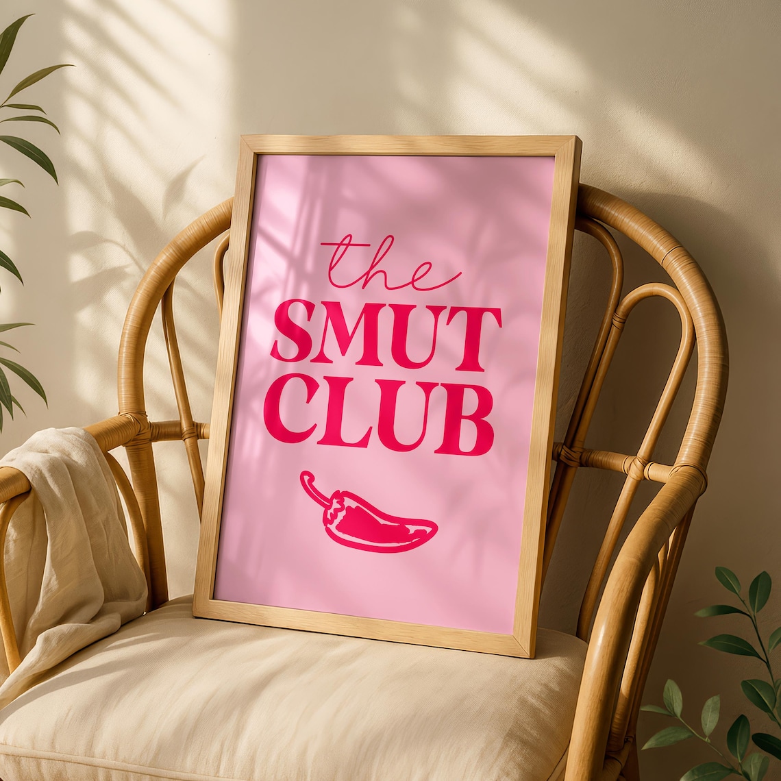 Smut Club Quotes About Books Poster Print