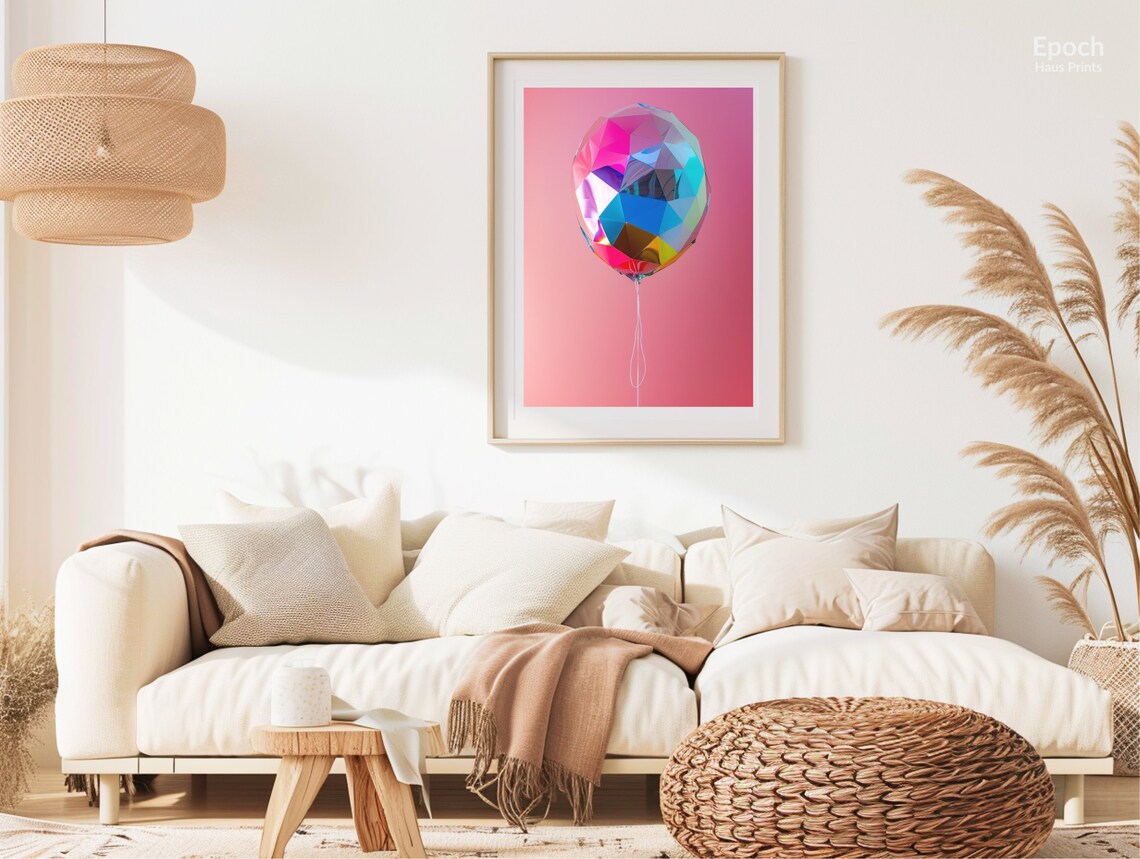 Balloon Shaped Disco Ball, Funky Dance Floor Art - Image 2