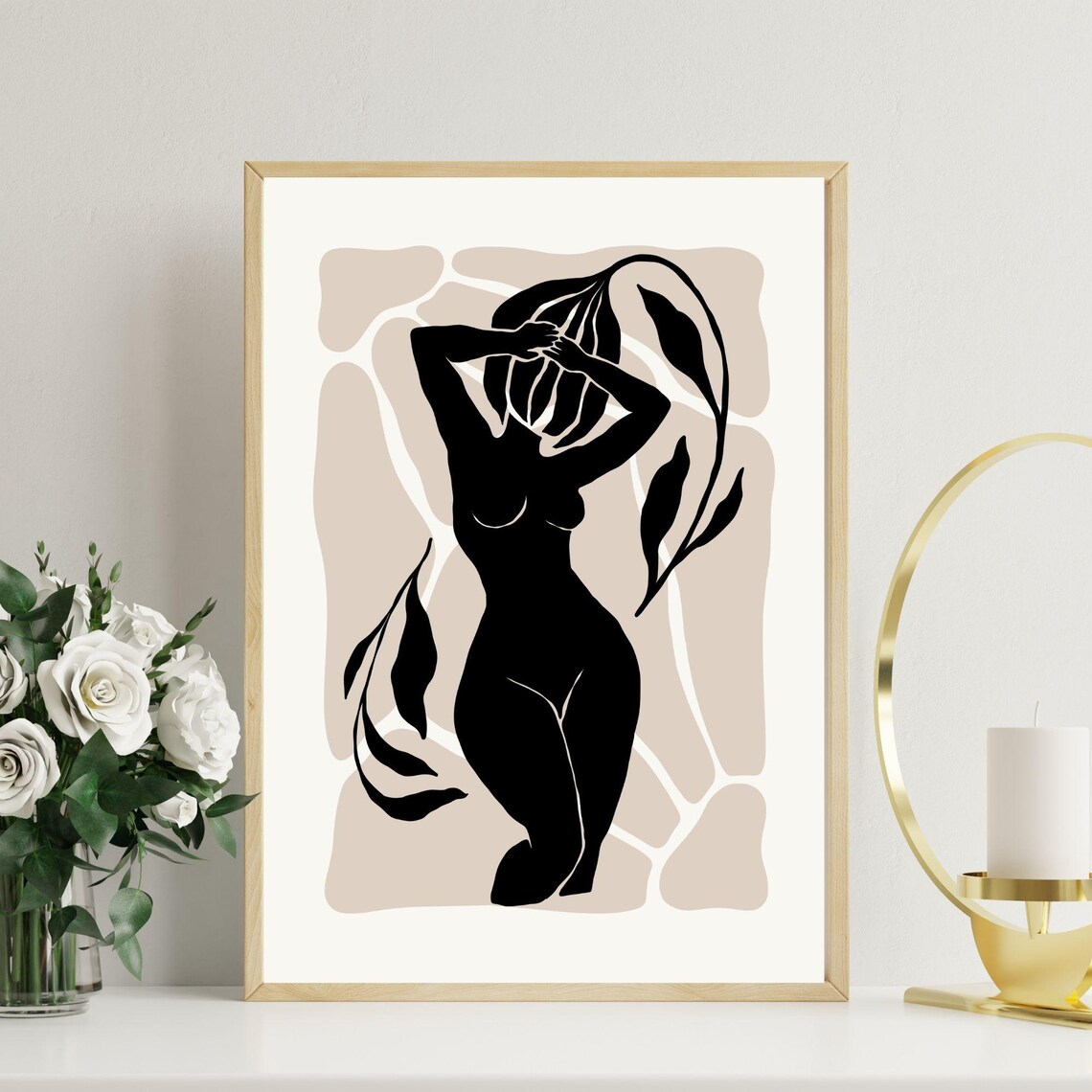 Matisse Inspired Women Are Flowers Abstract - Image 5