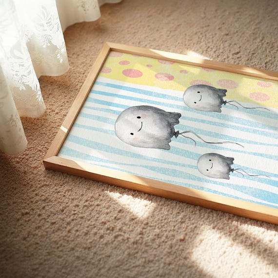 Playful Trio Nursery Art