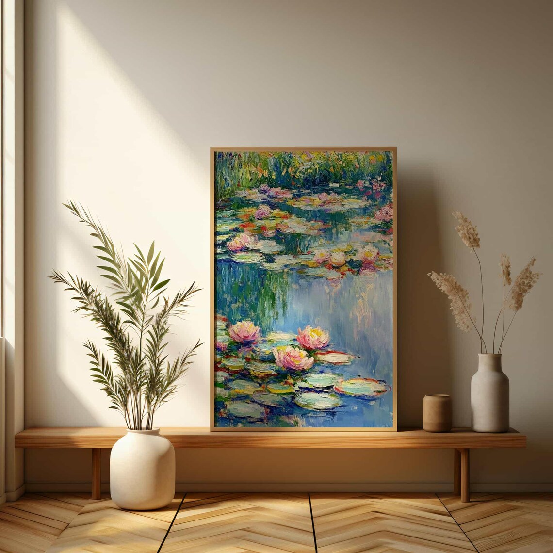 Claude Monet Water Lilies Pond Impressionist Classic Art Poster - Image 3