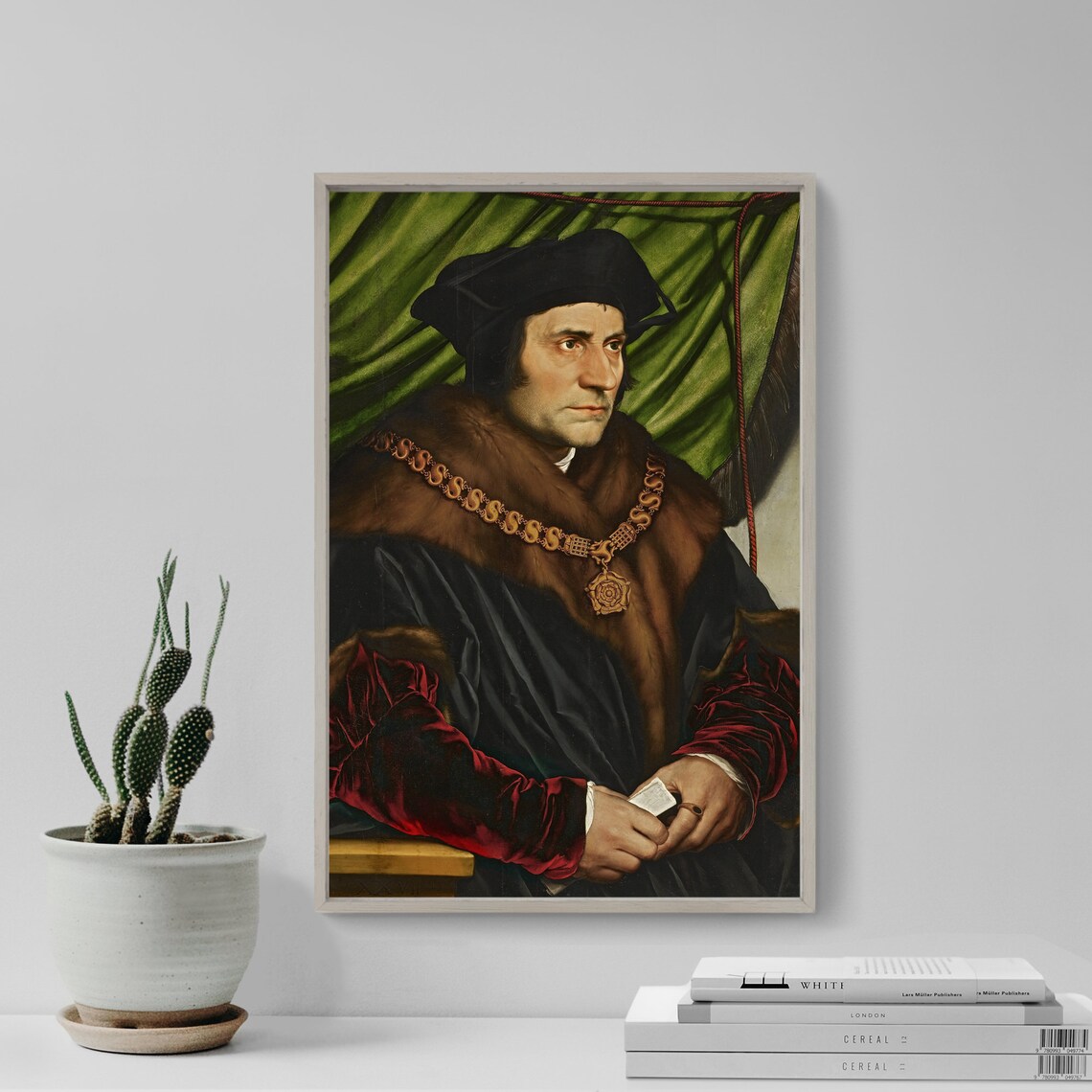 Hans Holbein Sir Thomas More Classic Art Print