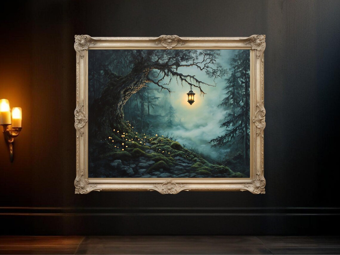 Enchanted Forest - Contemporary Travel Poster