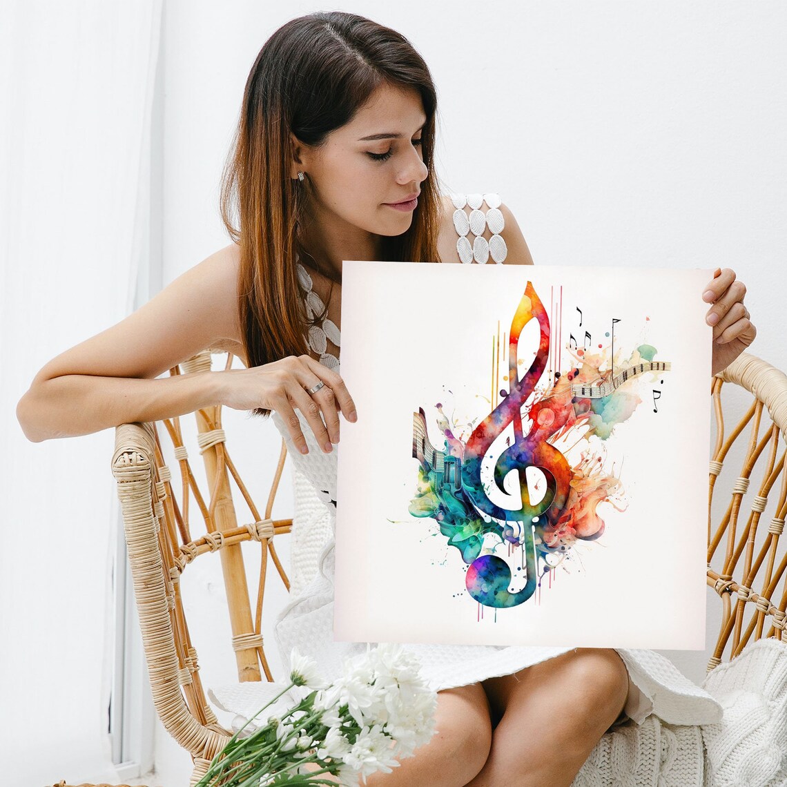 Symphony Music Room Art Print, Musical Wall Decor - Image 5