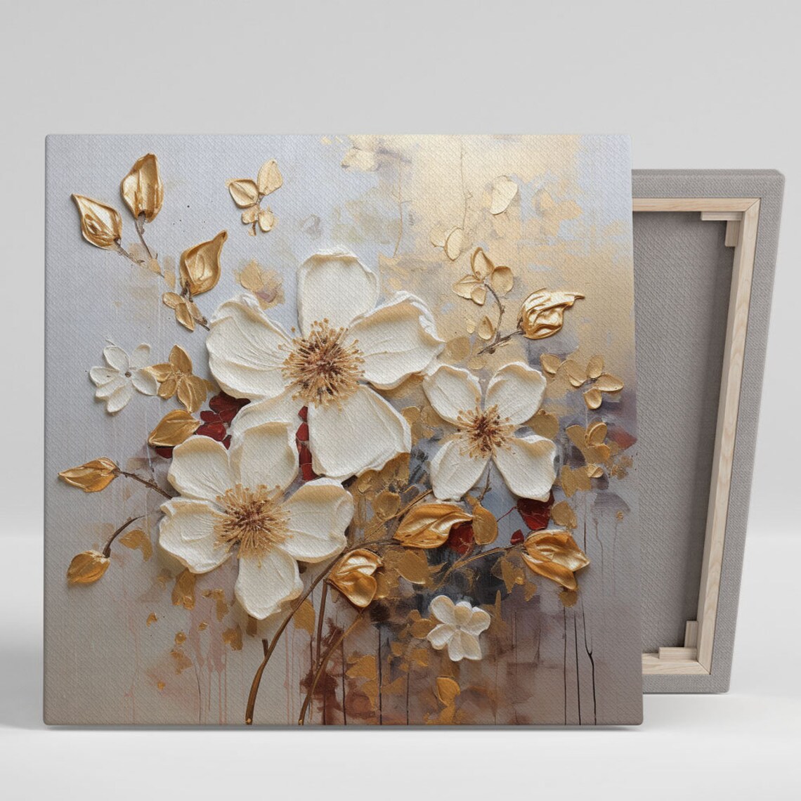 Flower Botanical Art Print, Modern Floral Decor