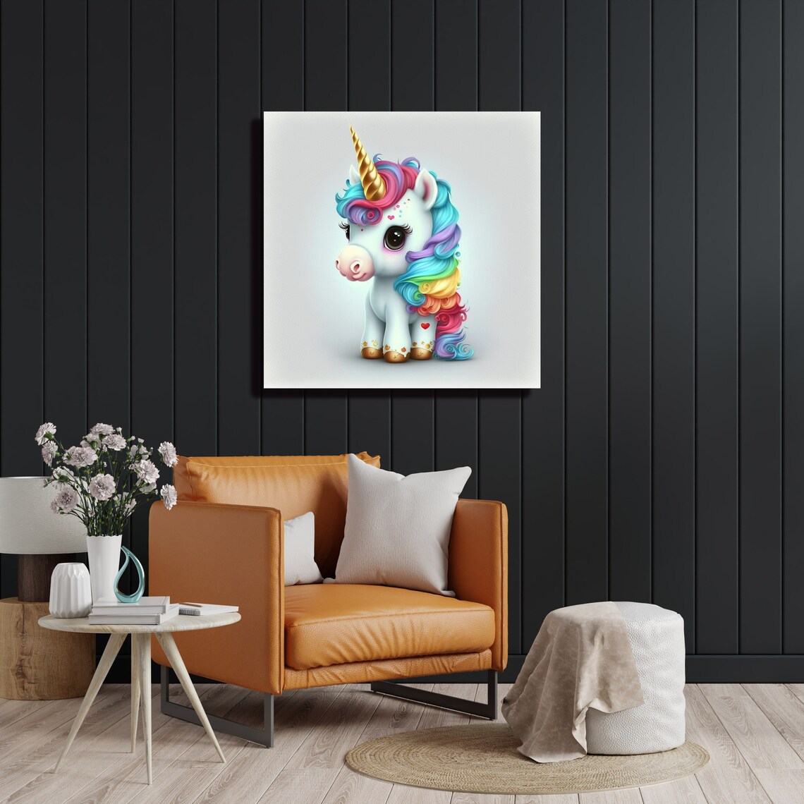 Unicorn Magic Poster, Fantasy Unicorn Wall Decor - Image 2