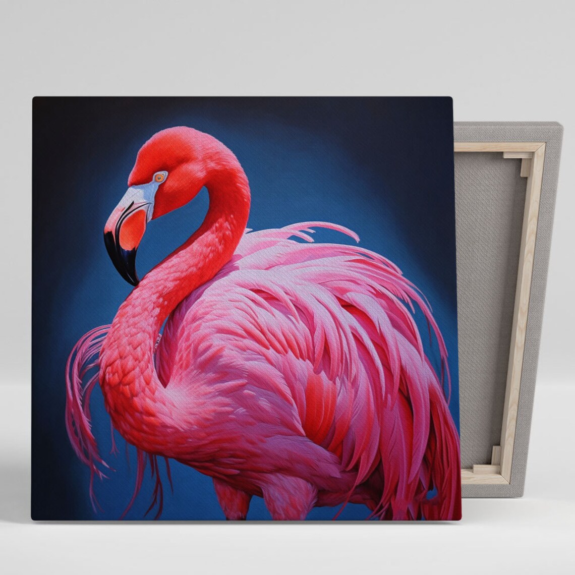 Flamingo Tropical Decor, Exotic Bird Art Print