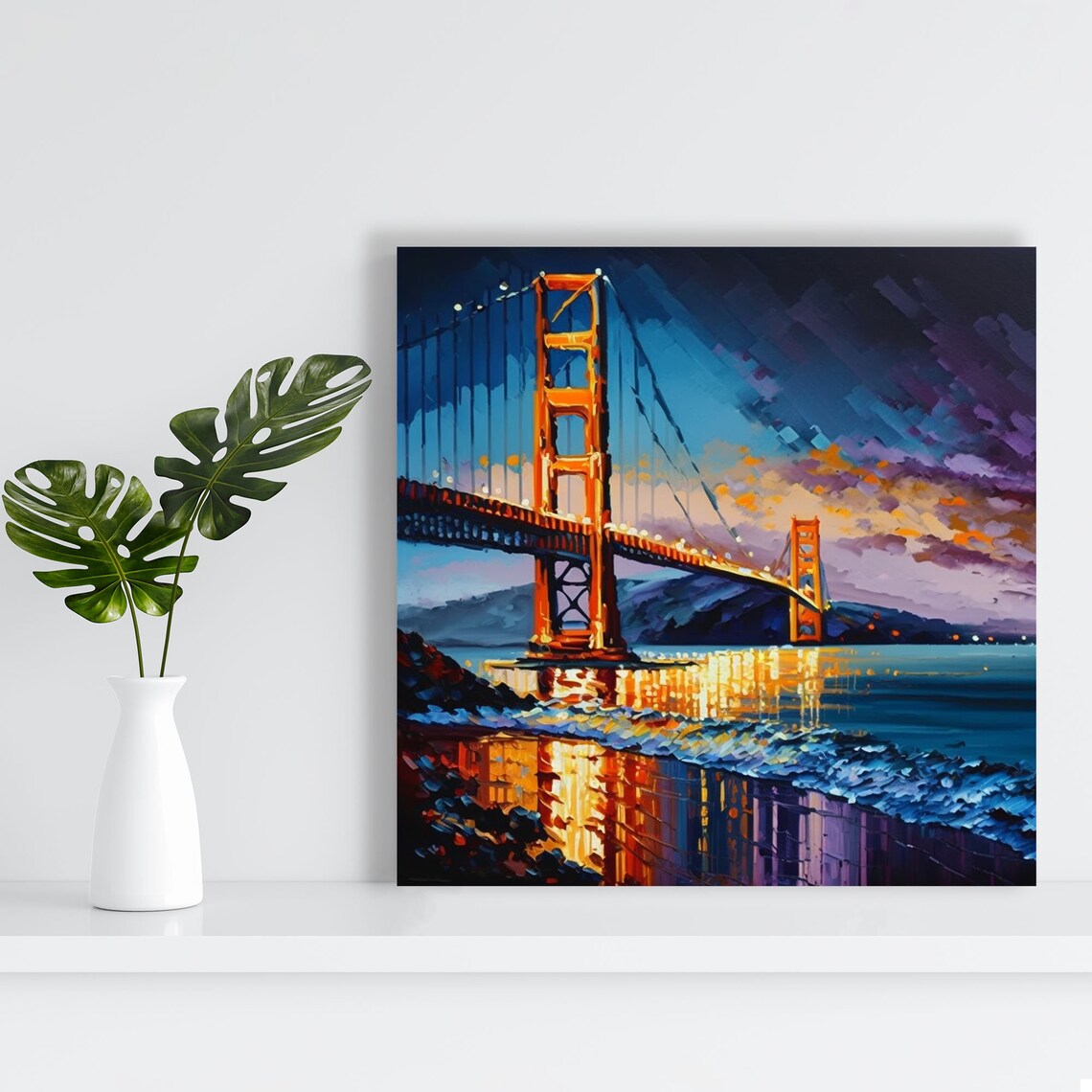 Golden Gate Bridge, San Francisco Travel Poster - Image 2