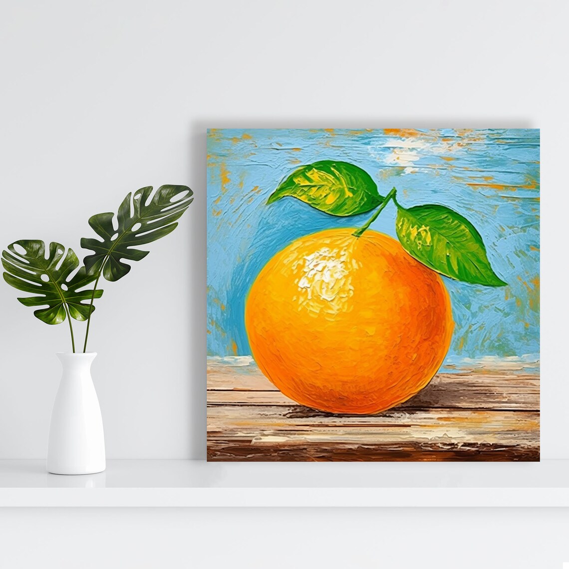 Citrus Wall Decor, Whimsical Kitchen Art Print - Image 2