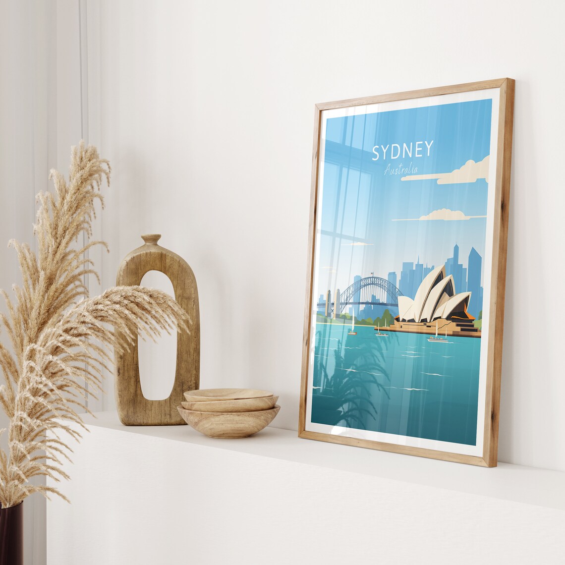 Sydney Travel Poster, Australia Travel Poster Art Print - Image 2