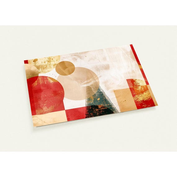 Christmas Postcard Pack Elegant Holiday Greetings Set Of 10