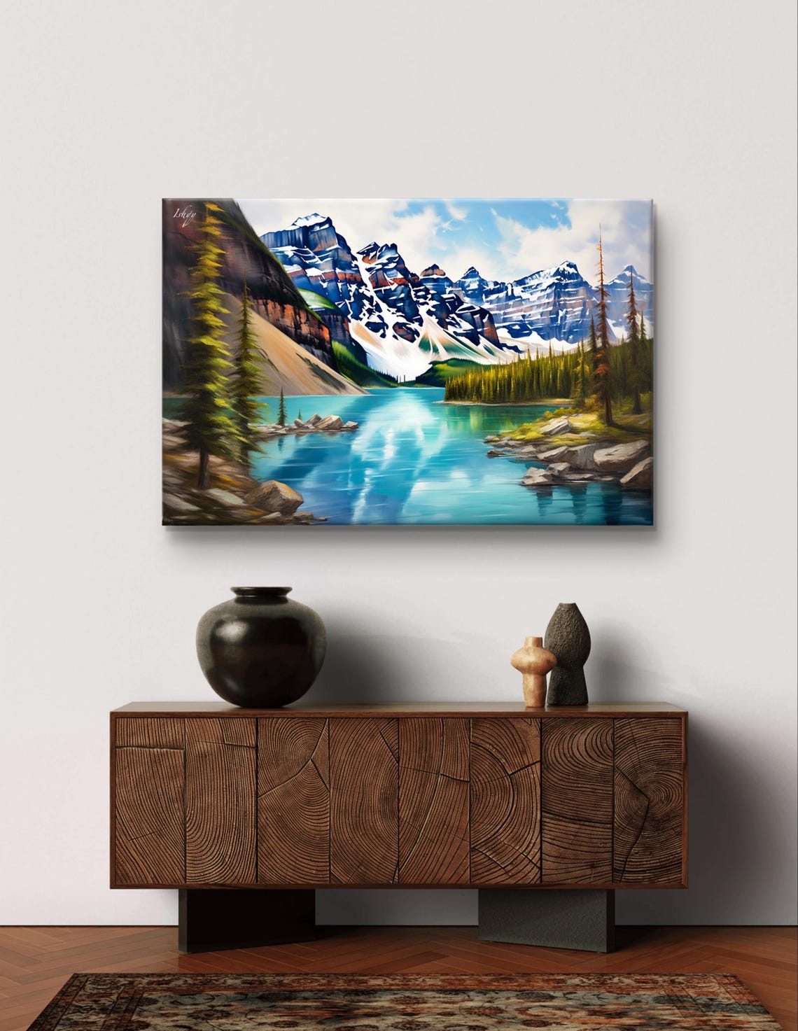 Moraine Lake Ten Peaks Turquoise Water Canadian Rockies Poster - Image 7