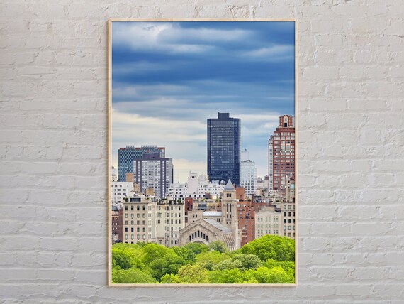 Upper East Side Manhattan Skyline Over Central Park Photo Poster