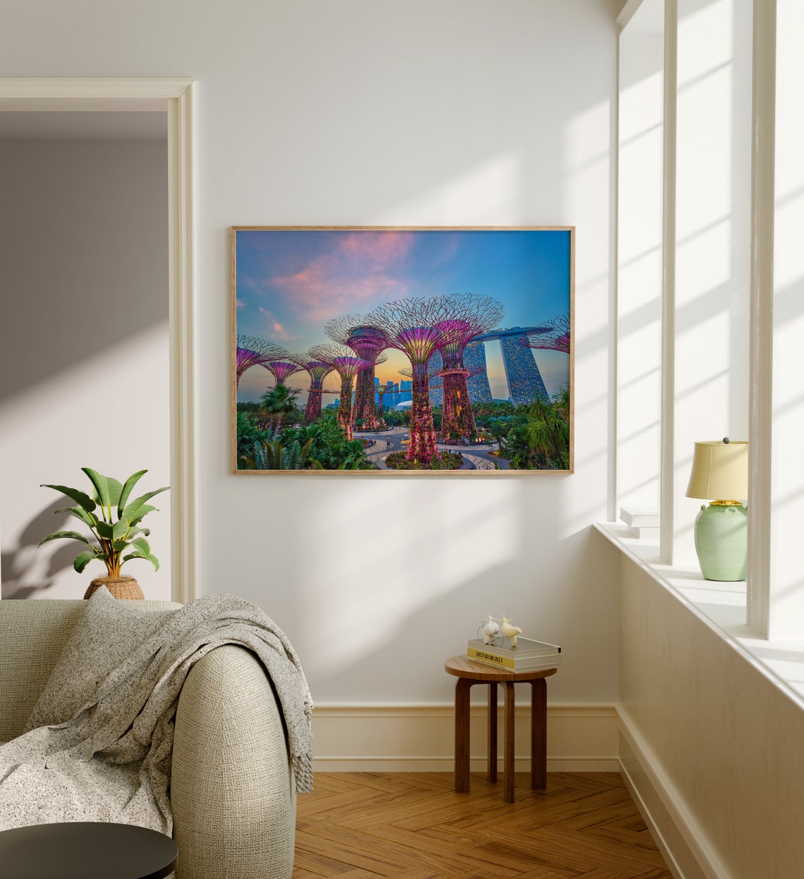 Real Photo Singapore Print Singapore Wall Art Singapore Poster Singapore Photo Singapore Poster Print Singapore Wall Decor - Image 5