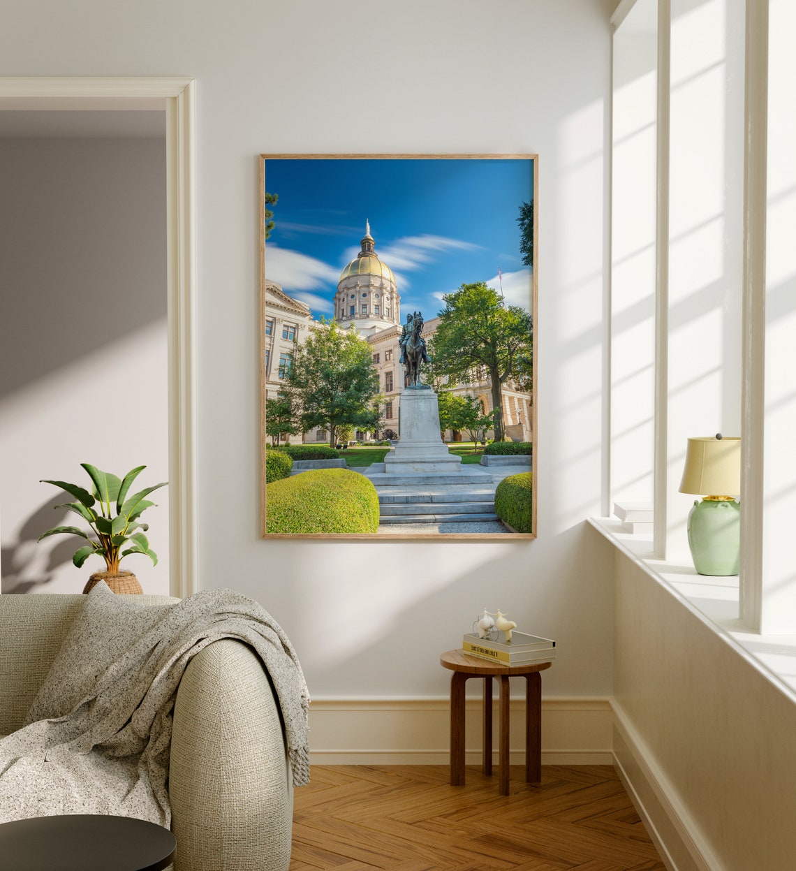 Real Photo Georgia Print Georgia Wall Art Georgia Poster Georgia Photo Georgia Poster Print Georgia Wall Decor United States - Image 5