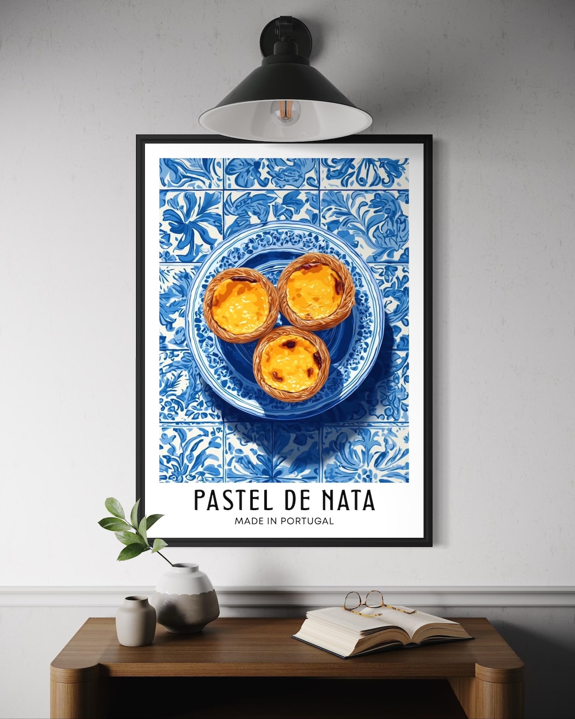 Pastel De Nata Portuguese Custard Tarts Art Print