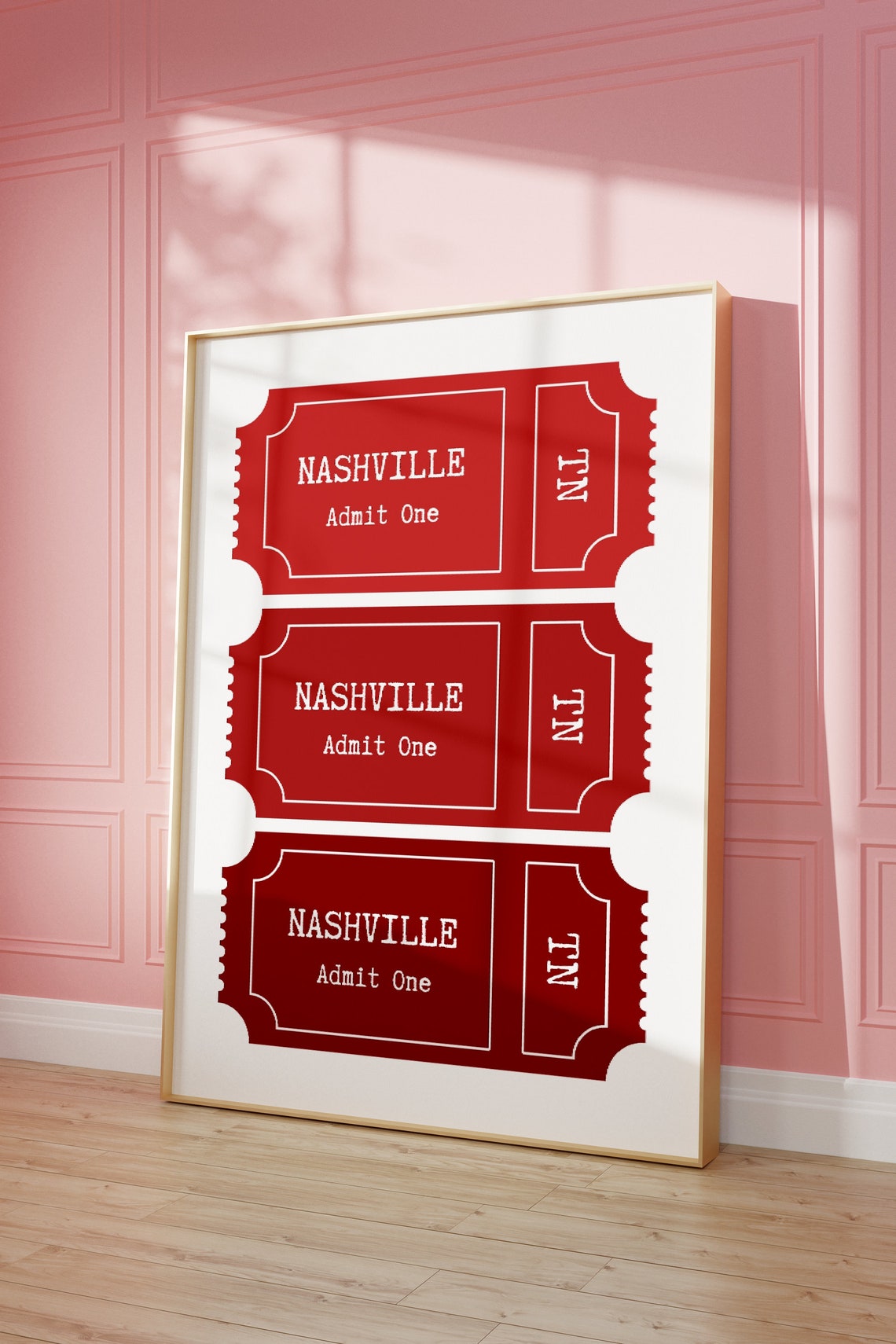 Nashville Wall Art Retro Nashville Home Decor Trendy Tennessee Art Print Y2k Poster Trendy Tn Illustration Bar Cart Art Nashville Gift
