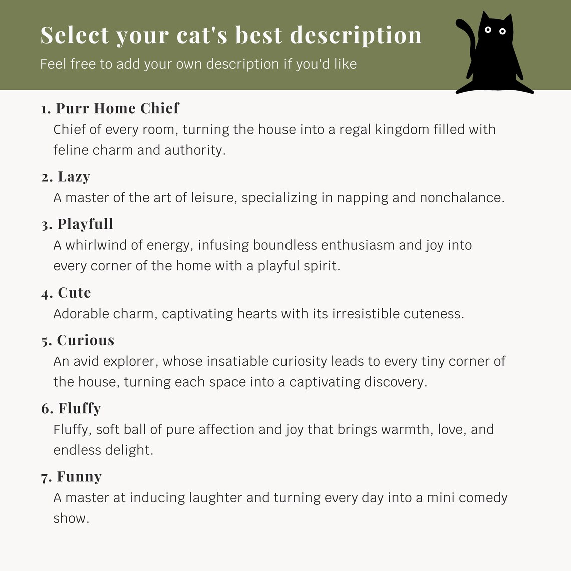 Custom Ragdoll Cat Definition Poster Personalized Sketch Portrait Gift for Owners - Image 2