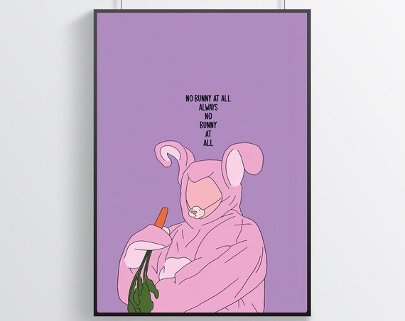 No Bunny At All Friends Pink Bunny Costume Lavender TV Poster