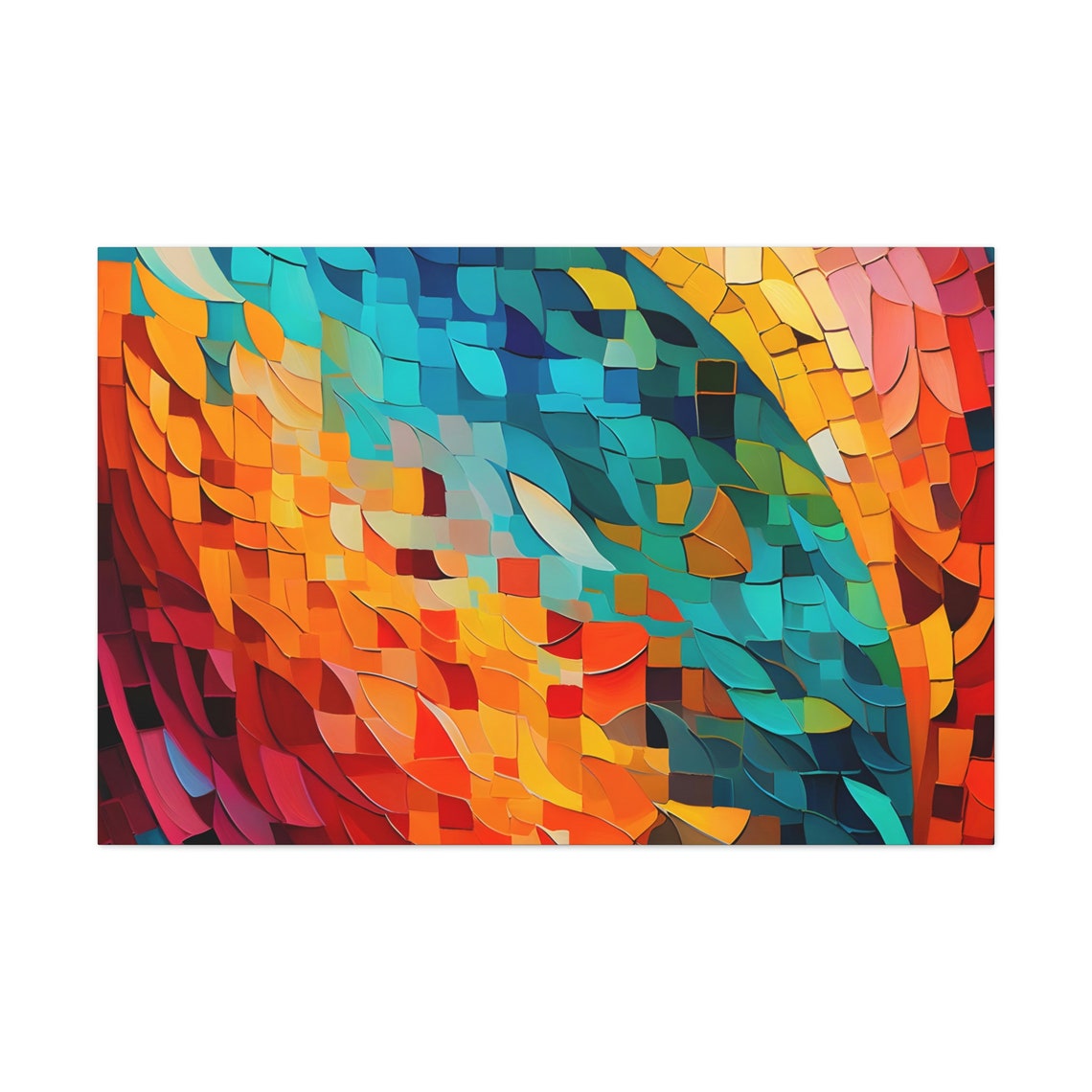 Geometric Abstract, Modern Art Print