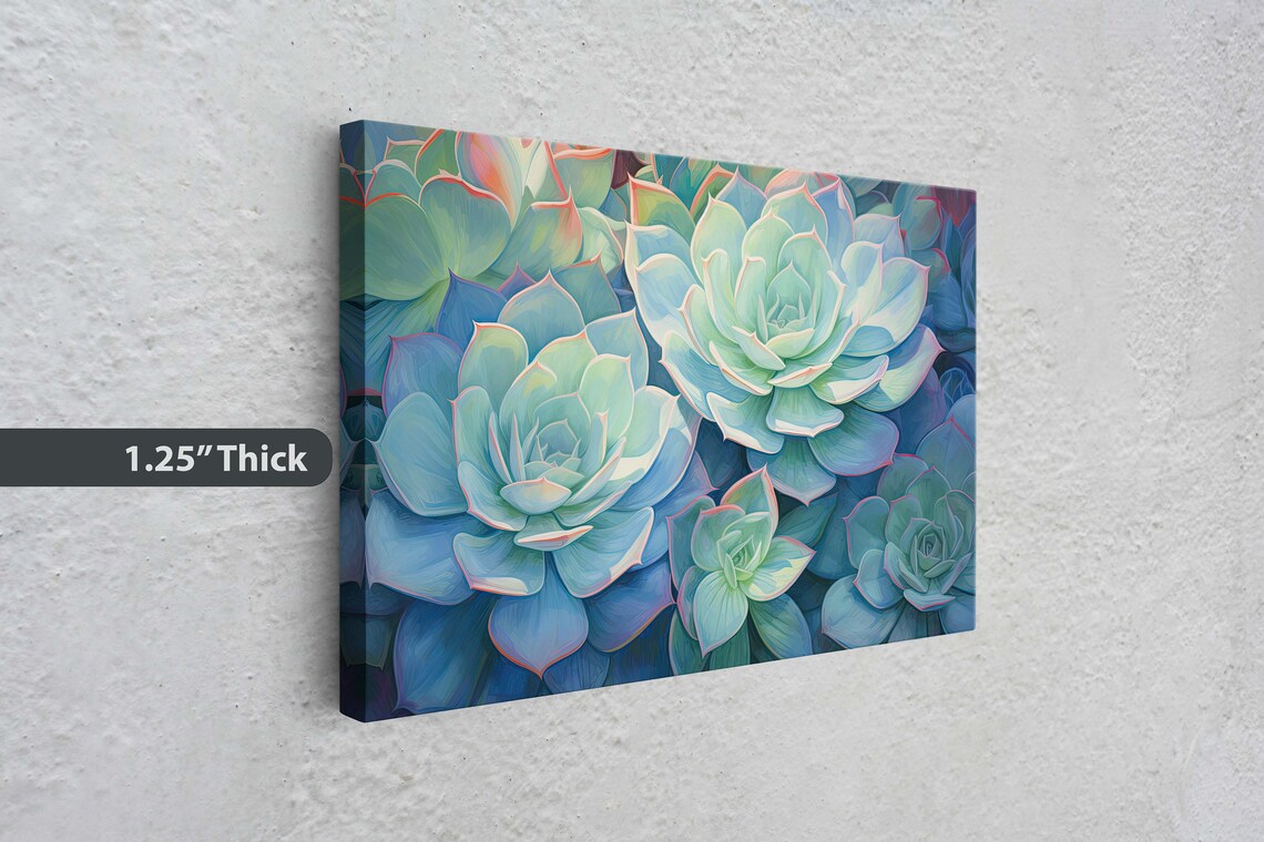 Succulent Painting, Agave Cactus Art Print - Image 3