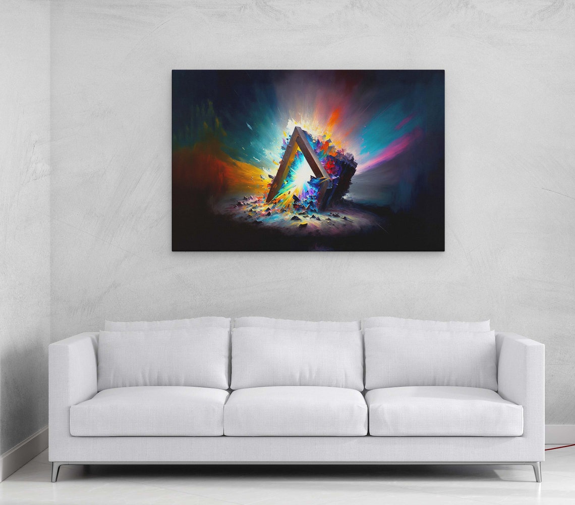 Abstract Prism Art Print - Image 3