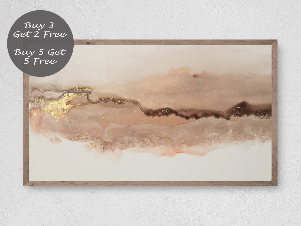 Simple Gold Beauty Art Print, Fashion Portrait