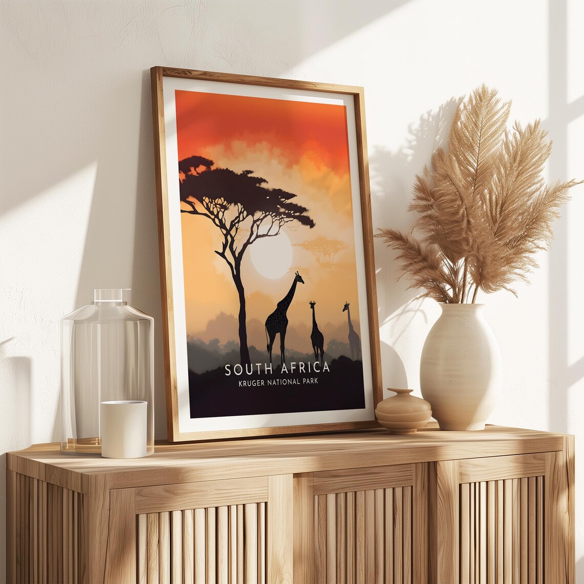 Kruger National Park Home Decor Travel Poster - Image 2