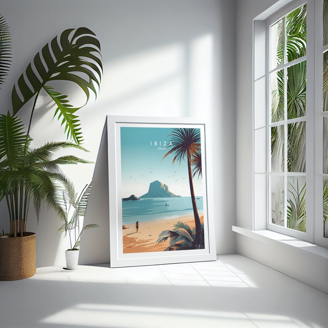 Ibiza Travel Poster, Spain Home Decor Print - Image 4