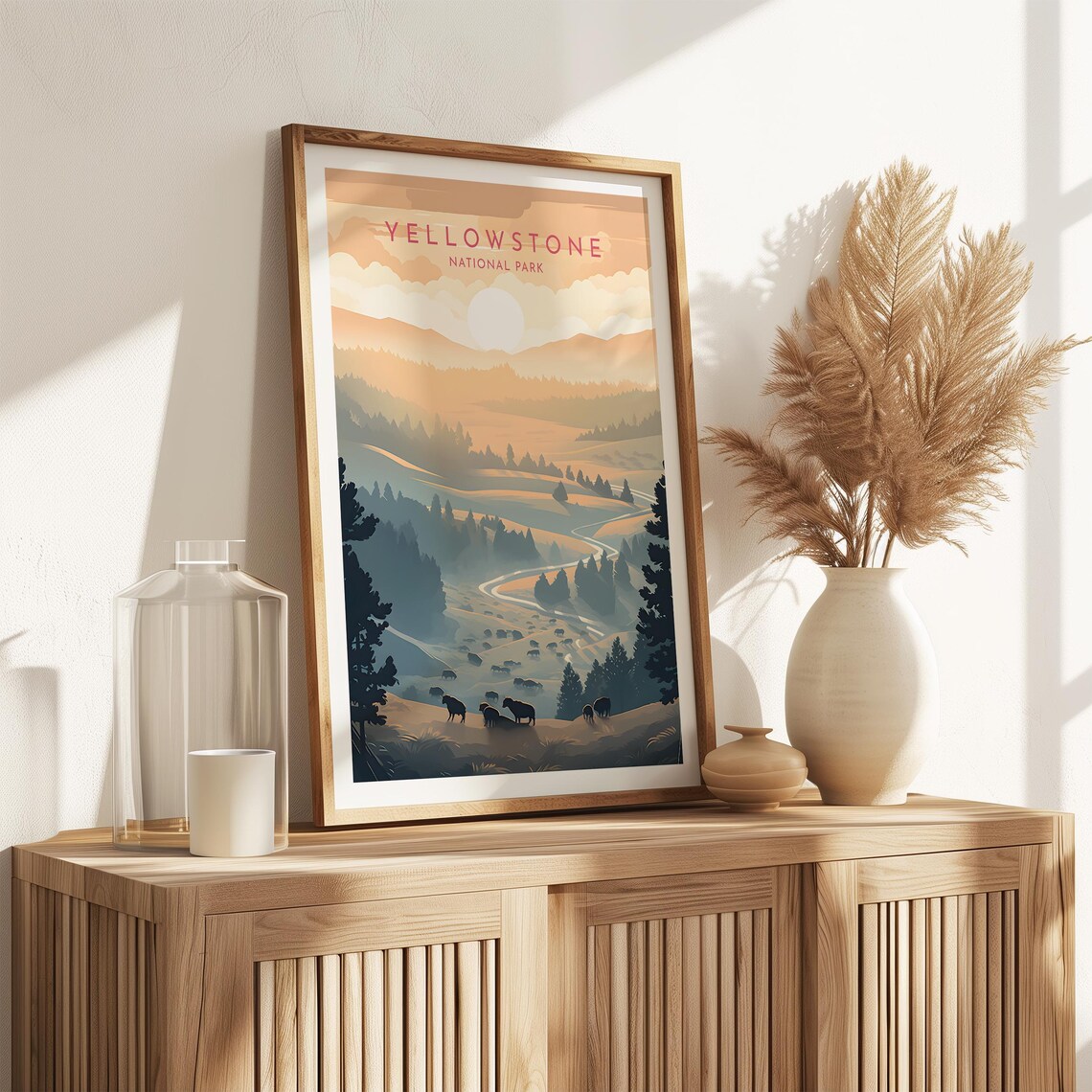 Yellowstone Home Decor Gift Poster Print - Image 2