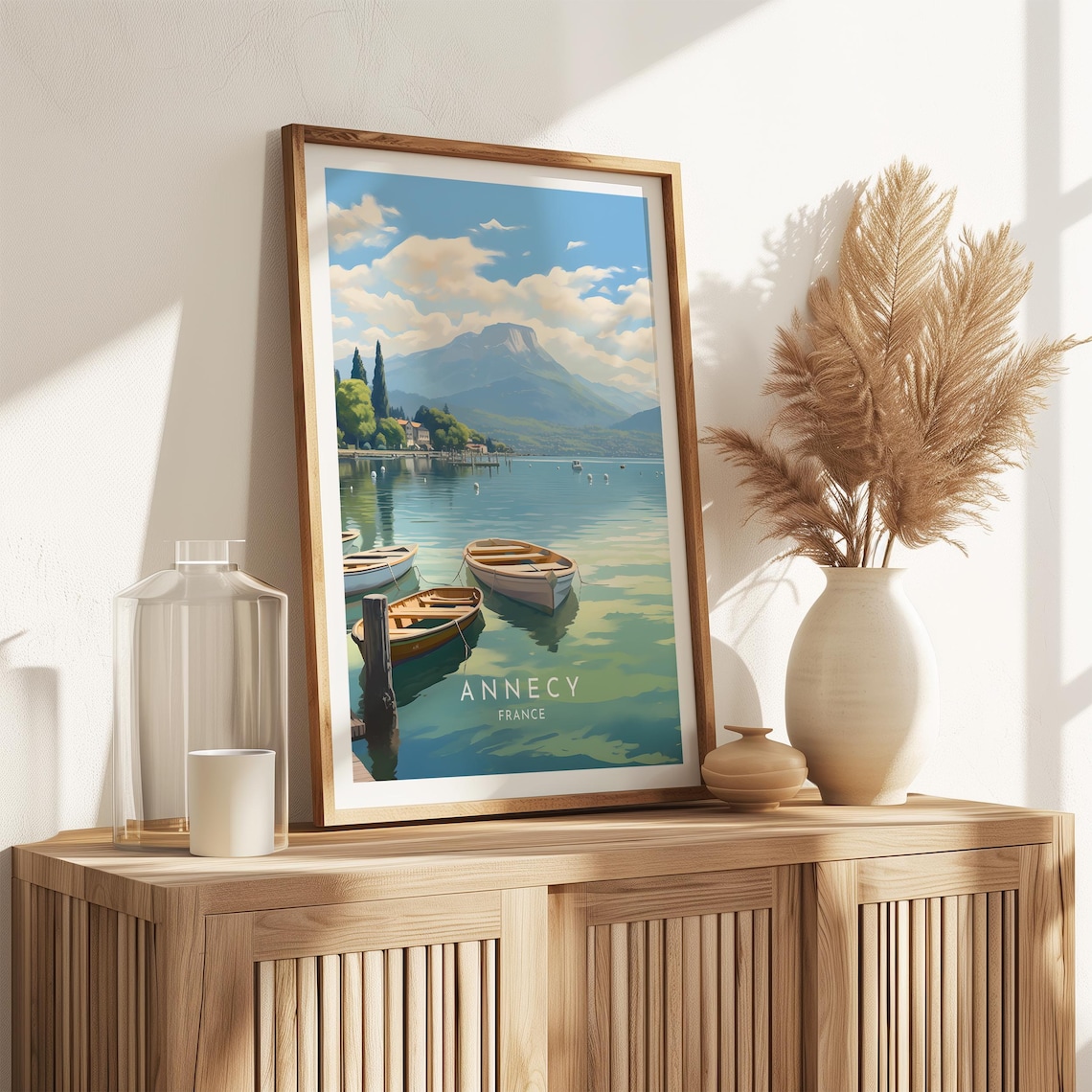 Annecy Travel Poster, France Home Decor Print - Image 2