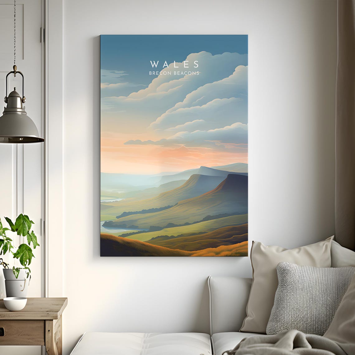 Brecon Beacon Home Decor Travel Poster - Image 3