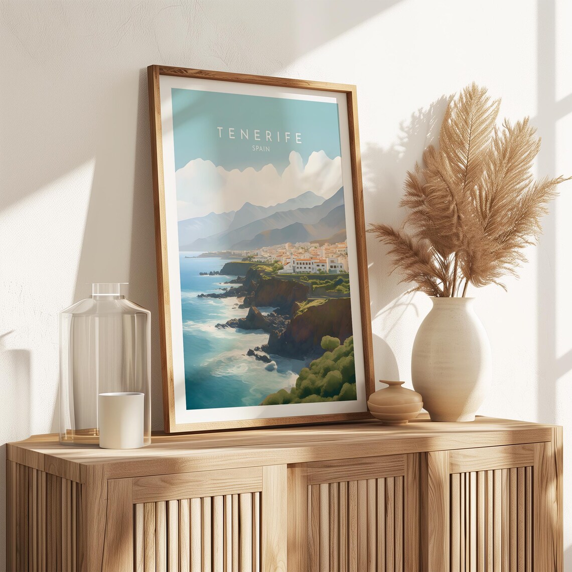 Tenerife Travel Poster, Spain Home Decor - Image 2