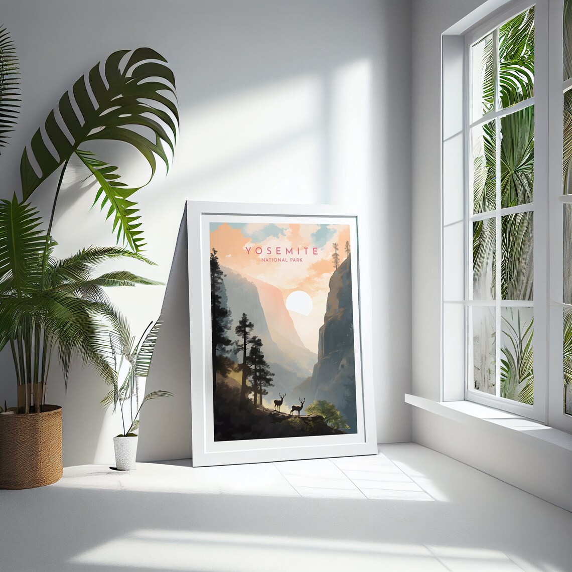 Yosemite Travel Print, National Park Poster - Image 4