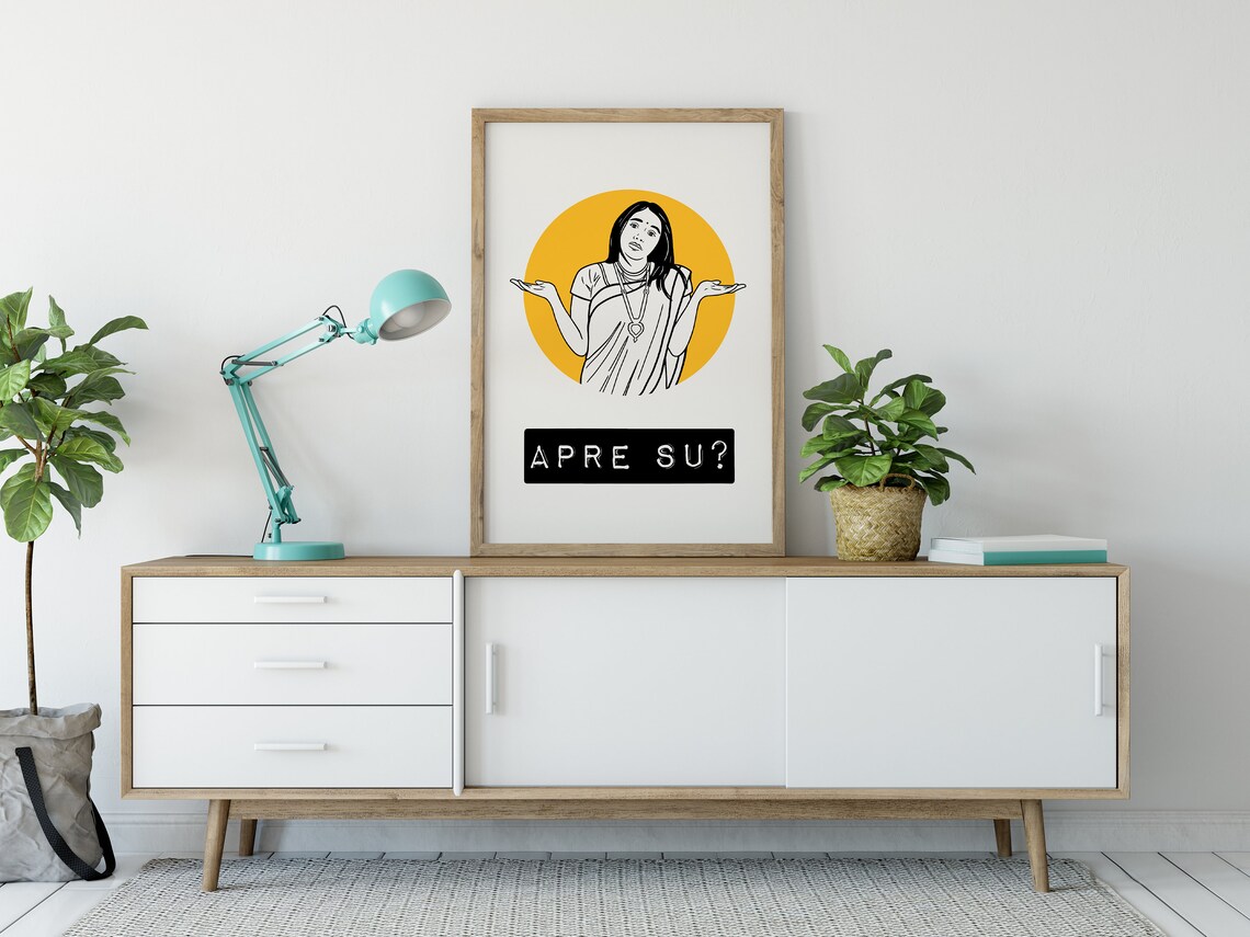 Apre Su Indian Desi, Wall Art Print - Image 3