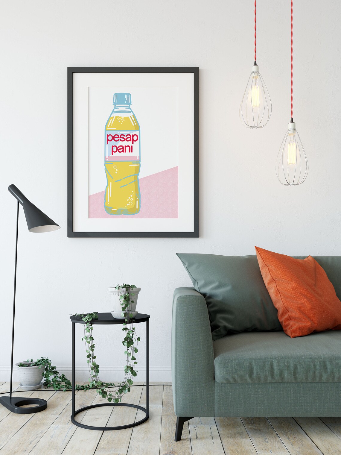 Indian Desi Pesap Pani Art Print Poster - Image 3