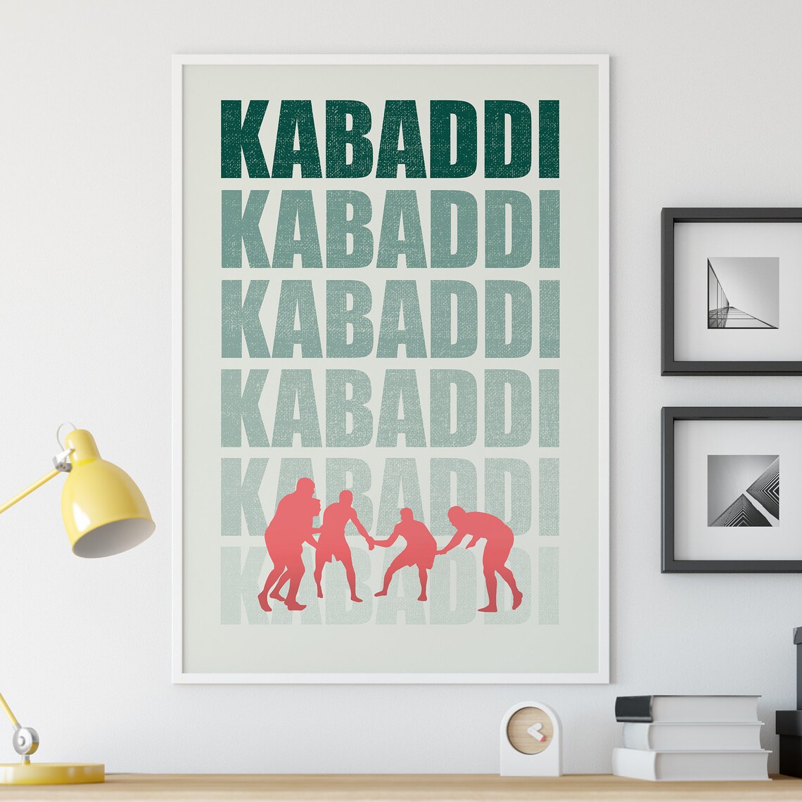 Indian Desi Kabaddi Kabaddi Kabaddi Poster
