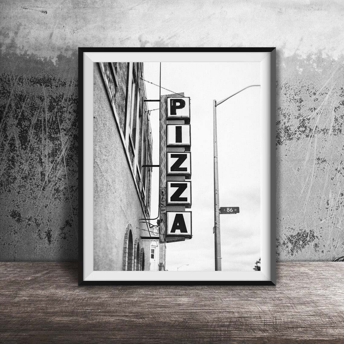 Pizza Photography Art Print, Italian Kitchen Decor - Image 2