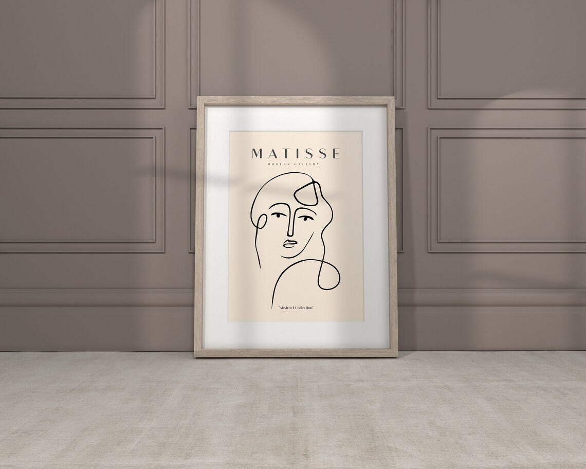 Matisse Print Henri Matisse Wall Art Matisse Exhibition Art Posters Unframed - Image 2