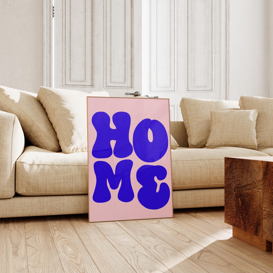 If Not Now Then When Bold Pink Inspiration Wall Decor Poster - Image 2